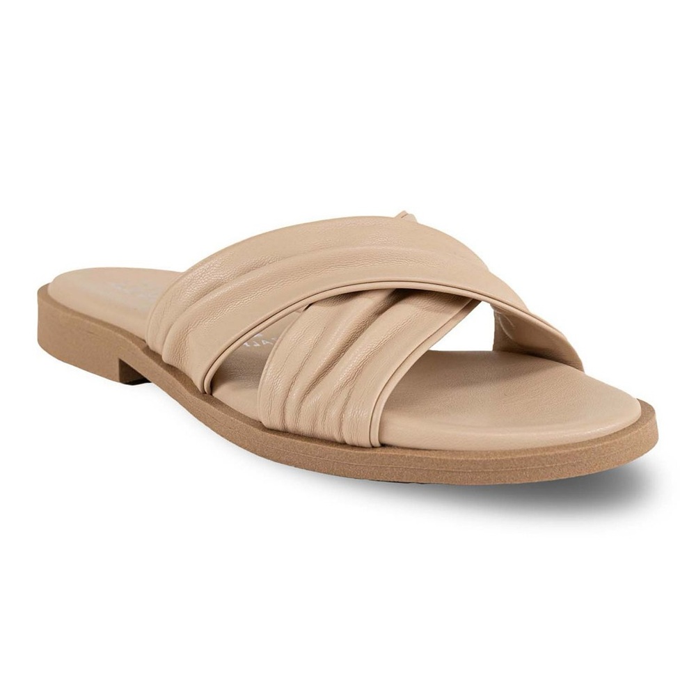 Italian Shoemakers Leather Slide Sandals – Made in Italy - Picture 2 of 6